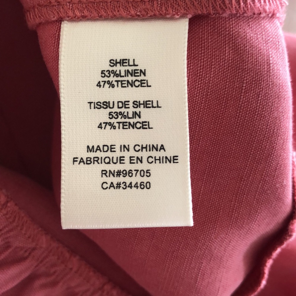 Rebecca Taylor linen sleeveless ruffle wrap dress - Picture 11 of 12